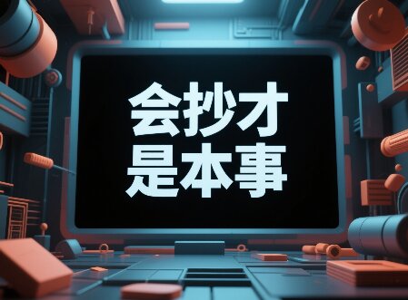 哪需要100%原创？会抄才是本事！