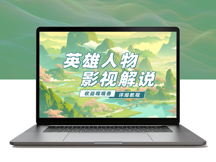 抖音历史剧英雄人物剧影视解说教程，每月收益嘎嘎香