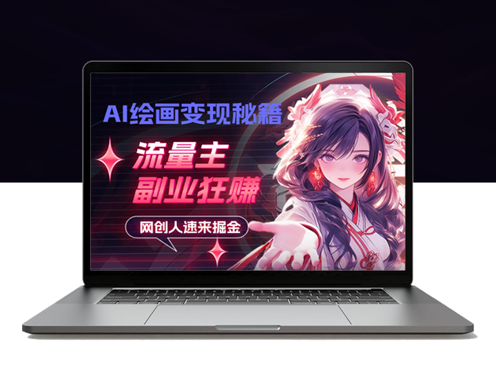 AI绘画变现秘籍：公众号流量主副业狂赚，网创人速来掘金！